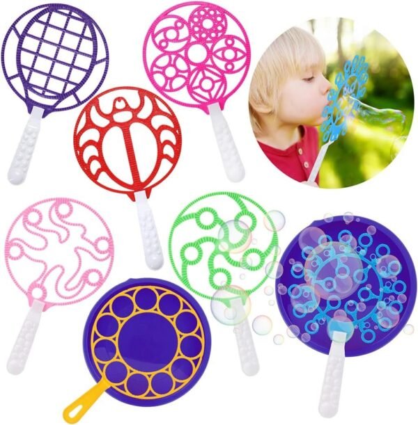B bangcool Bubble Wands Set - Big Bubbles Wand Funny Bubbles Maker,