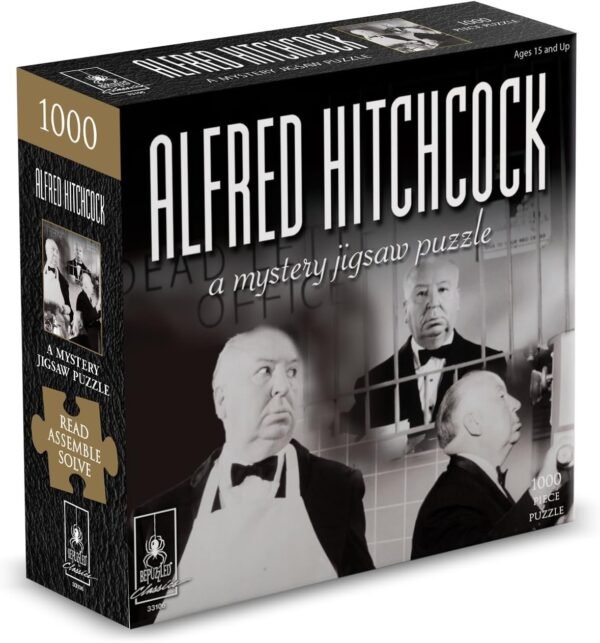 Classic Mystery Jigsaw Puzzle - Alfred Hitchcock Kit Toy Fun