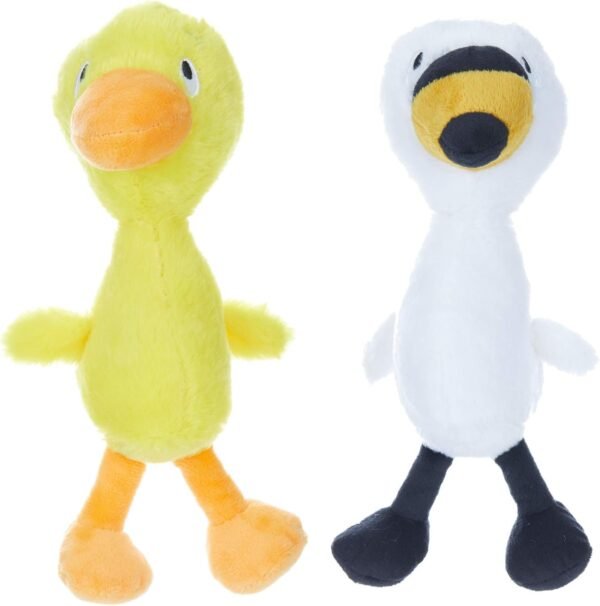 KIDS PREFERRED Duck and Goose Set Stuffed Animal Plush Toy , 7.5