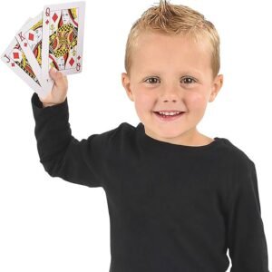 Gamie Jumbo Playing Cards Deck - 3 Inches X 5 Inches -