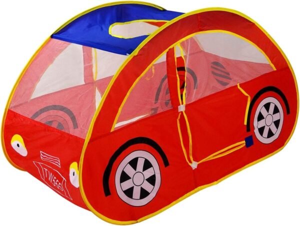 GigaTent Sports Car Play Pop-Up Tent - Portable Pretend Race Vehicle Kiddie