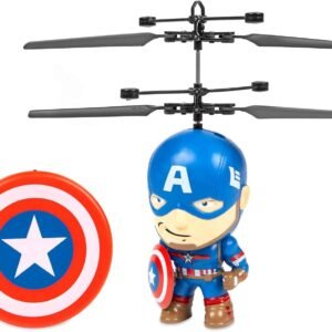 Marvel 3.5 Inch Captain America Flying Figure IR Helicopter Marvel, Avengers, Captain