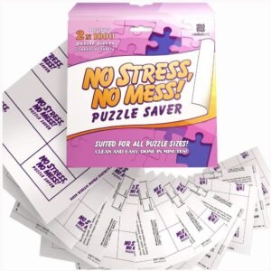 aGreatLife No Stress, No Mess Puzzle Saver - Puzzle Glue Sheets That