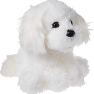 GUND Georgie Dog Stuffed Animal Plush, White, 10 Kit Toy