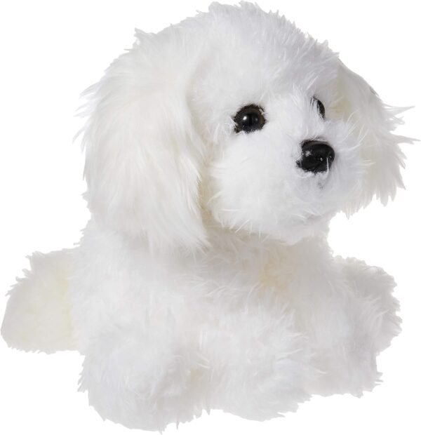 GUND Georgie Dog Stuffed Animal Plush, White, 10 Kit Toy