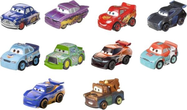 Disney Pixar Cars Mini Racers Racer Series 10-Pack Kit Toy