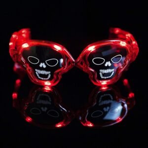 Fun Central I471 LED Skull Sunglasses Kit Toy Kids Pack