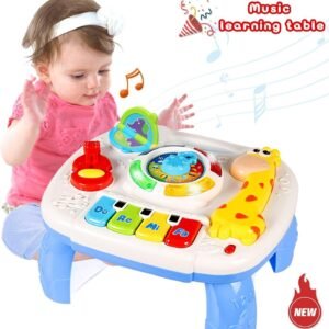 HOMOFY Baby Toys Musical Learning Table 6 Months Up- Early Education Activity