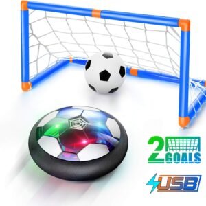 WisToyz Hover Soccer Ball Set 2020 Version, Rechargeable Air Soccer No Battery