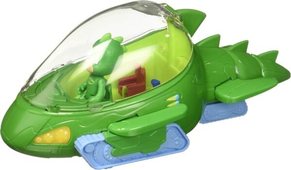 PJ Masks Deluxe Gekko-Mobile & Gekko Figure, Green Kit Toy