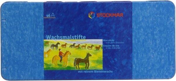 Stockmar Beeswax Stick Crayons, Set of 16 Kit Toy Fun
