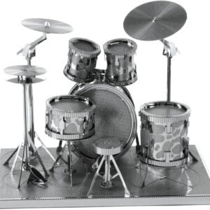 fascinations Metal Earth Drum Set 3D Metal Model Kit Toy