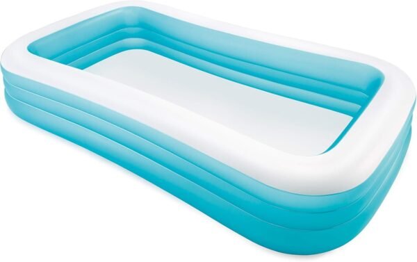 Intex Swim Center Family Inflatable Pool, 120 X 72 X 22, for