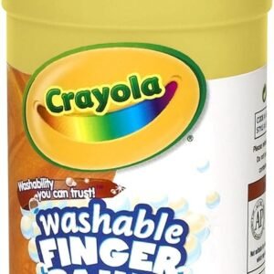 Crayola Fingerpaint, Yellow, 32 Ounces, Washable Kids Paint, Ages 3+