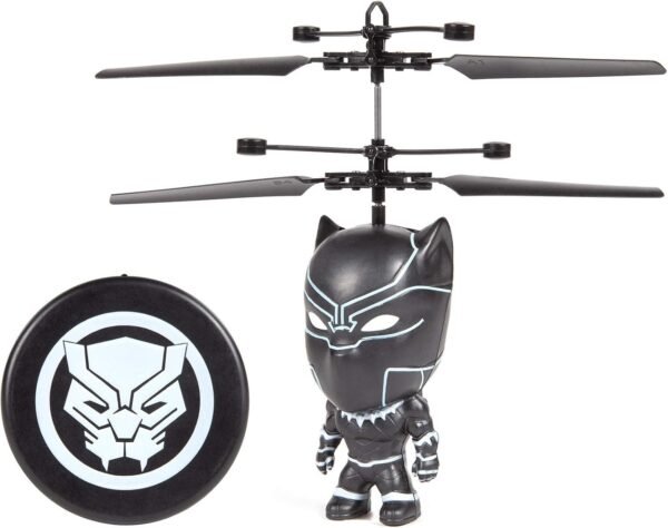 Marvel 3.5 Inch Black Panther Flying Figure IR Helicopter Marvel, Avengers, Black
