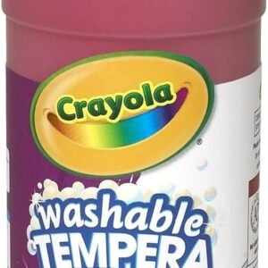 Crayola Artista II Washable Tempera Paint 16oz Red Kit Toy