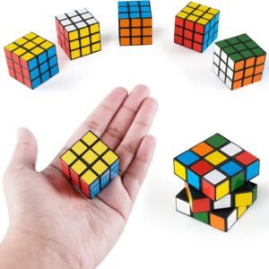 Super Z Outlet Mini Color 3x3 Cube Puzzle Game Toy for Party
