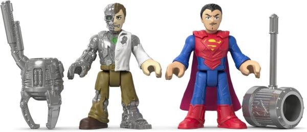 Fisher-Price Imaginext DC Super Friends, Superman & Metallo Kit Toy