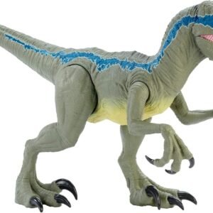 Jurassic World Super Colossal Velociraptor Blue Kit Toy Fun Kids