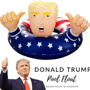 NinoStar Pool Float Donald Trump Best Inflatable for The Summer, Fun Swimming
