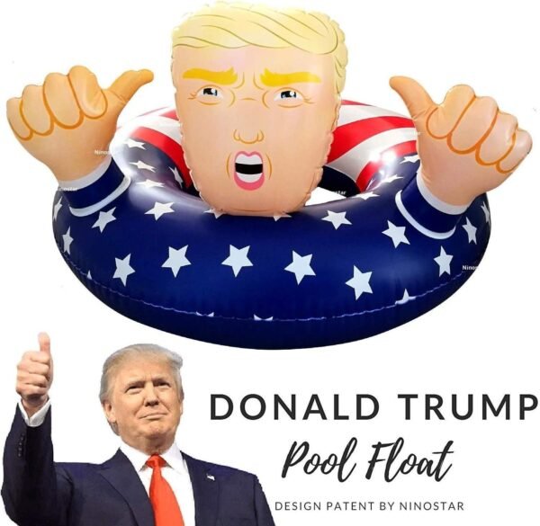 NinoStar Pool Float Donald Trump Best Inflatable for The Summer, Fun Swimming