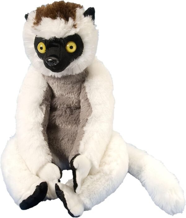 Wild Republic Sifaka Plush, Stuffed Animal, Plush Toy, Gifts for Kids, Cuddlekins