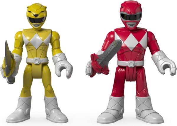 Fisher-Price Imaginext Power Rangers Red Ranger & Yellow Ranger Kit