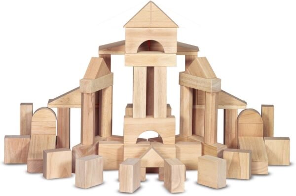 Melissa & Doug Standard Unit Blocks Kit Toy Fun Kids