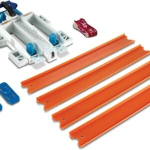 Hot Wheels Track Builder 2-Lane Launcher Playset Kit Toy Fun