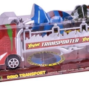 Wild Republic T-Rex Truck, Gifts for Kids, Imaginative Play Toy, Triceratops &