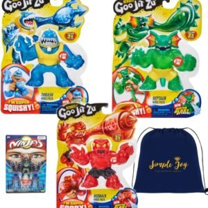 Heroes of Goo Jit Zu Super Stretchy Action Figures Water Blast Attack