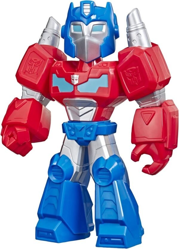 Transformers Playskool Heroes Mega Mighties Rescue Bots Academy Optimus Prime Figure 10