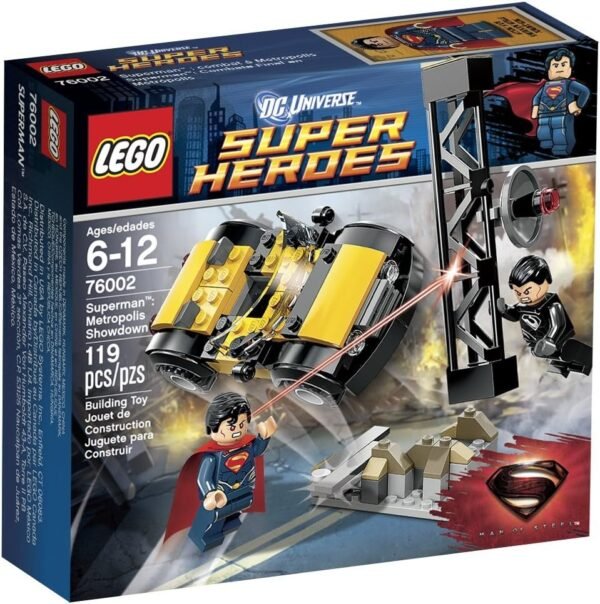 LEGO Superheroes 76002 Superman Metropolis Showdown Kit Toy Fun Kids