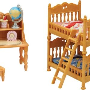 Calico Critters Childrens Bedroom Set Kit Toy Fun Kids Pack