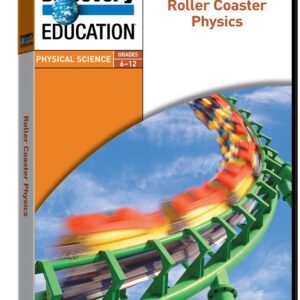 Discovery Education Roller Coaster Physics DVD Kit Toy Fun Kids