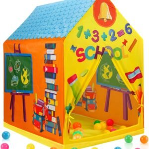 Liberty Imports Kids Themed Play Tent with 50 Balls Included - Indoor