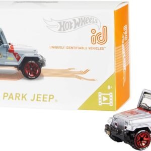 Hot Wheels id Jurassic Park Jeep {Screen Time} Kit Toy