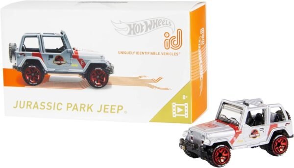 Hot Wheels id Jurassic Park Jeep {Screen Time} Kit Toy