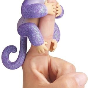 Fingerlings Glitter Monkey - KIKI - Purple Glitter Kit Toy