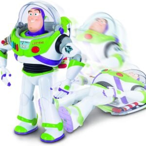 Toy Story 4 Disney Pixar Buzz Lightyear with Interactive Drop-Down Action