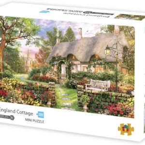 1000 Piece Puzzles for Adults Kids VteePck Jigsaw Puzzle England Cottage Funny