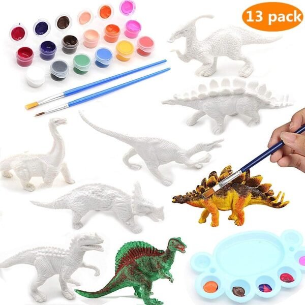 BEIGUO Kids Crafts 3D Painting Dinosaurs Toys Arts and Crafts for Kids