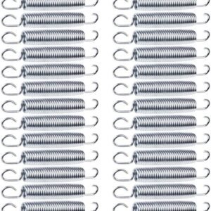 Boshen 15/30/60/90 PCS 5.5 Trampoline Springs Replacement Heavy-Duty Galvanized Steel Set