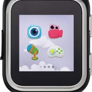 iTouch Playzoom Kids Smart Watch with Digital Camera and Video Recorder Black