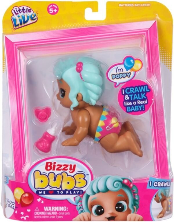 Little Live Bizzy Bubs Single Pack - Poppy Kit Toy
