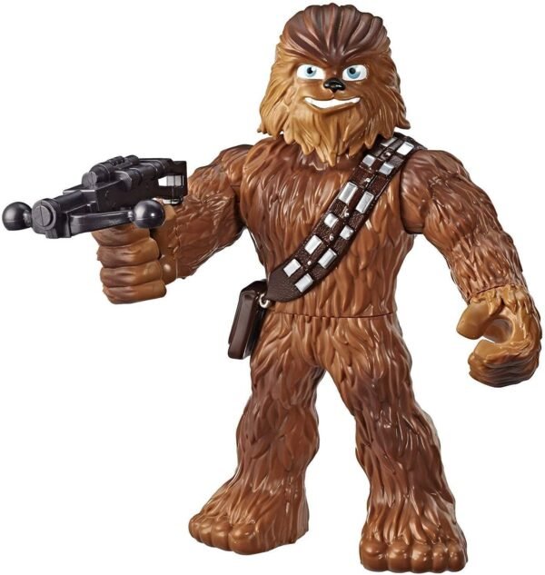 Star Wars Galactic Heroes Mega Mighties Chewbacca 10 Action Figure with Bowcaster