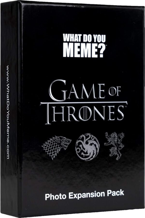 WHAT DO YOU MEME Game of Thrones Expansion Pack Kit