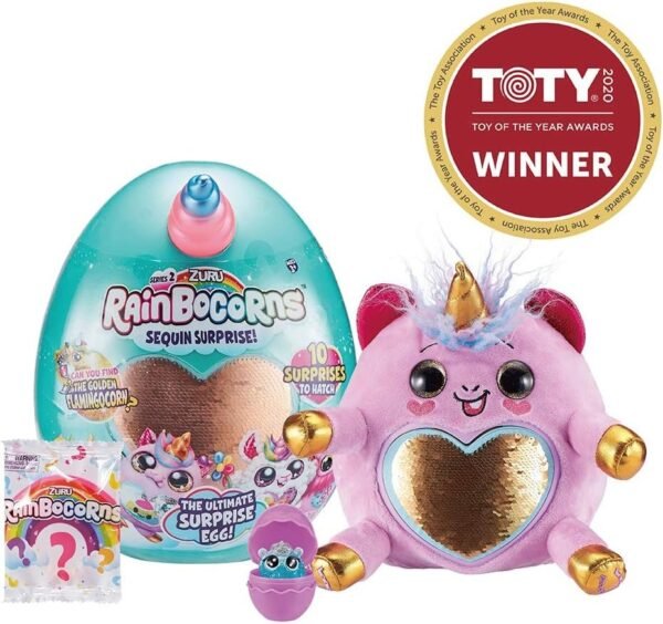 Rainbocorns Series 2 Ultimate Surprise Egg by ZURU - Purple Unicorn
