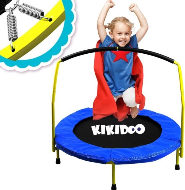 Toddler Trampoline With Handle - 36 Kids Trampoline With Handle - Mini