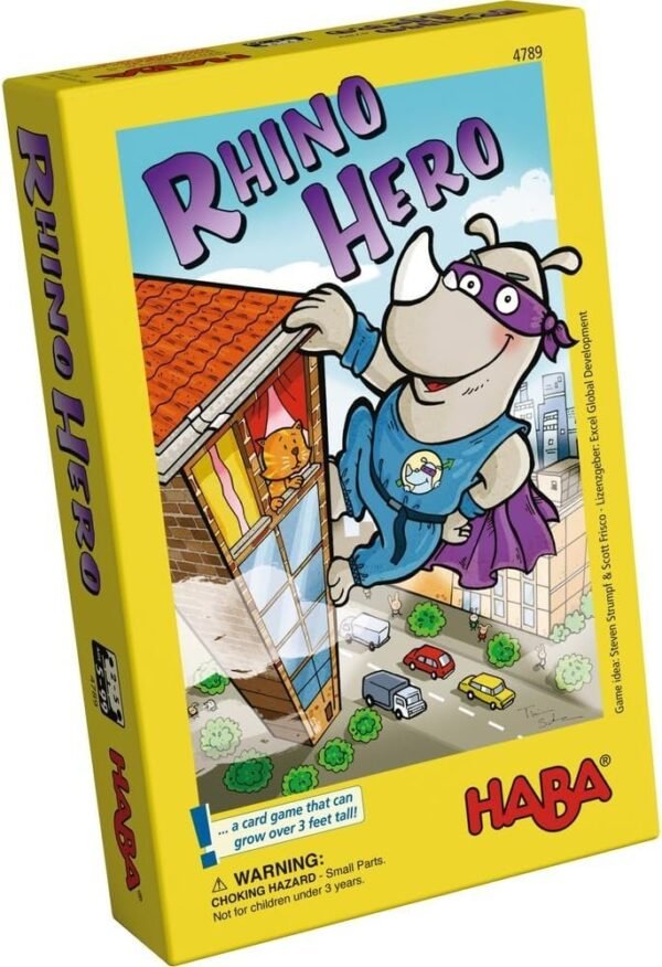 HABA Rhino Hero A Heroic Stacking Card Game for Ages 5 and